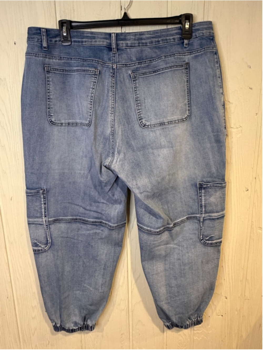 Women's FLAMINGALS Blue Denim Ankle & Cropped Jeans 3XL - Picture 4 of 9